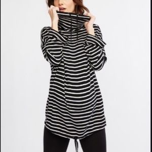 Splendid Super Soft Striped maternity pullover